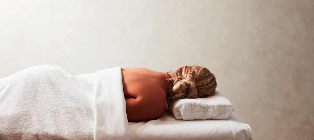 Massage — treatment table